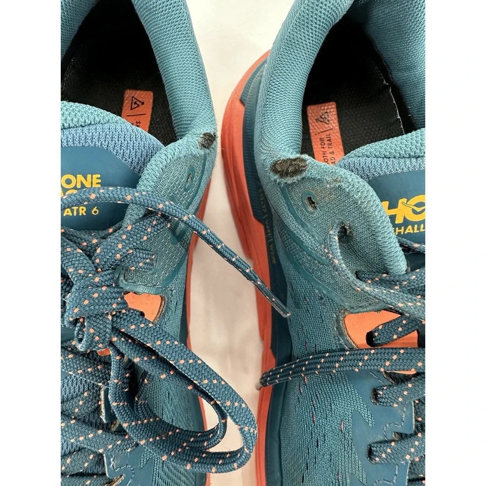 Hoka One One Challenger ATR 6 GTX 1116878 Blue Running Shoes‎ Sneakers W's 10.5B
